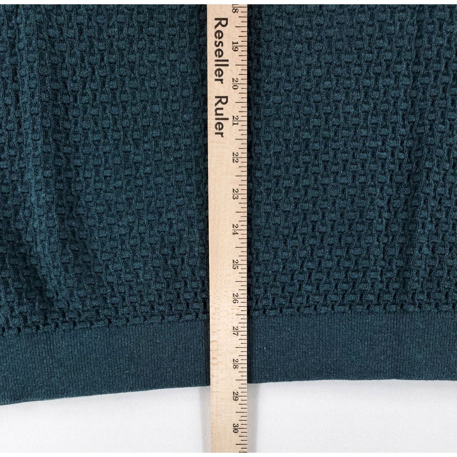 Tommy Bahama Tommy Bahama Sweater Henley Pullover Waffle-Knit 4 Button Green XL Mens Size US XL / EU 56 / 4 - 6 Thumbnail