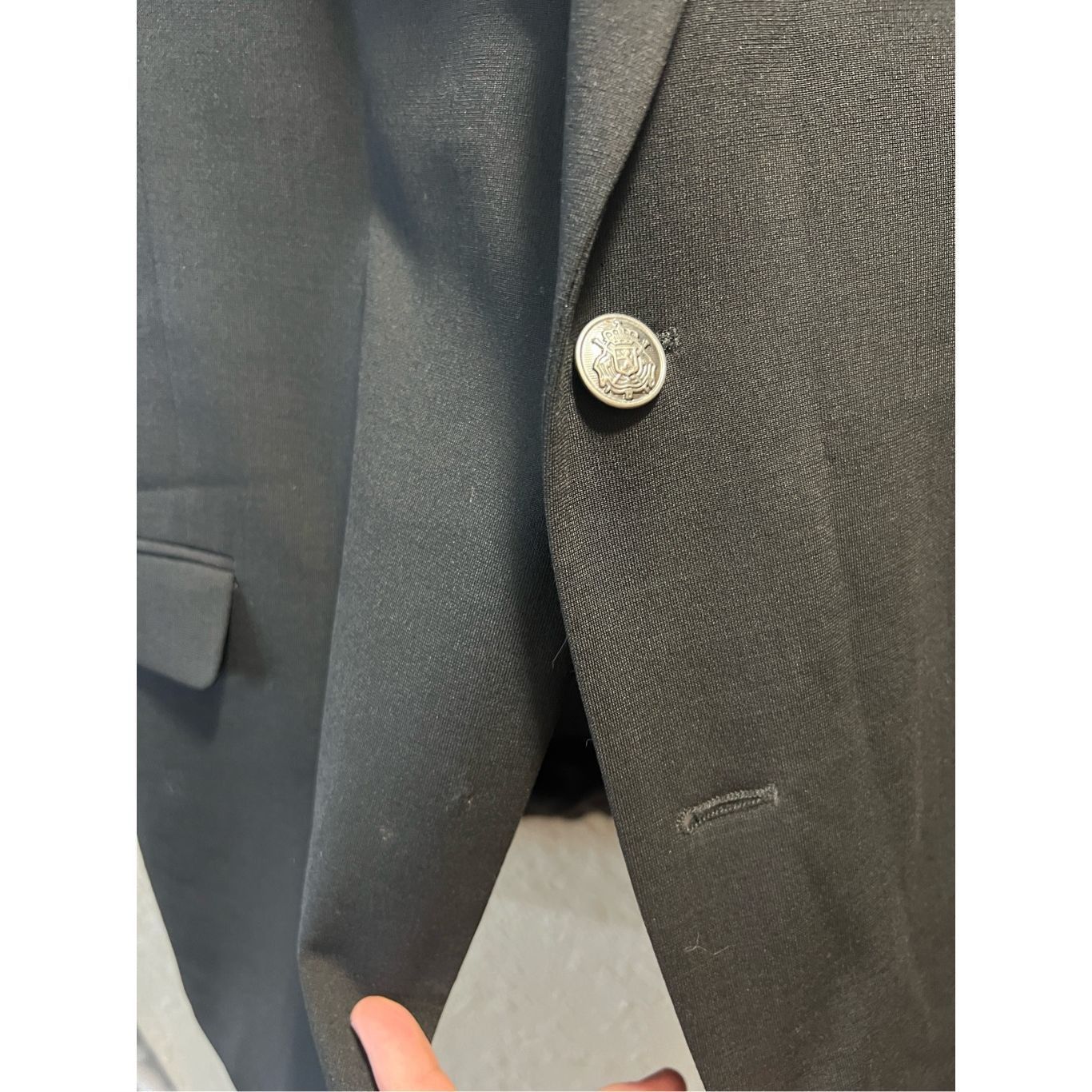 Michael Kors Michael Michael Kors Black Tux Top Men’s Size 50R 54% Polyes Size 50R - 3 Thumbnail
