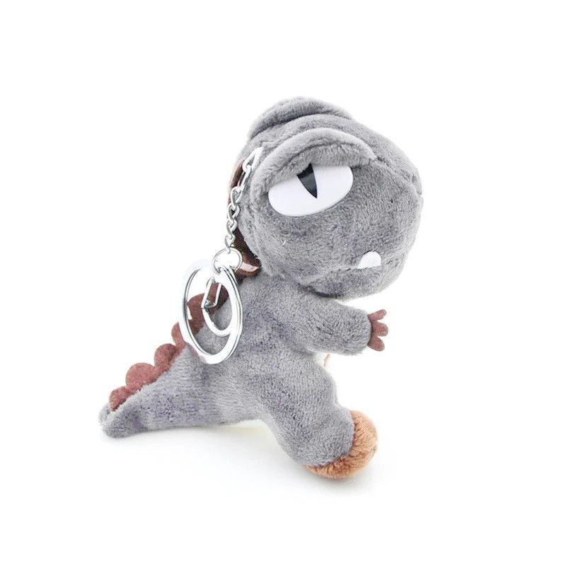 Jewelry Fluffy Tyrannosaurus Dinosaur keychains Size ONE SIZE - 1 Thumbnail