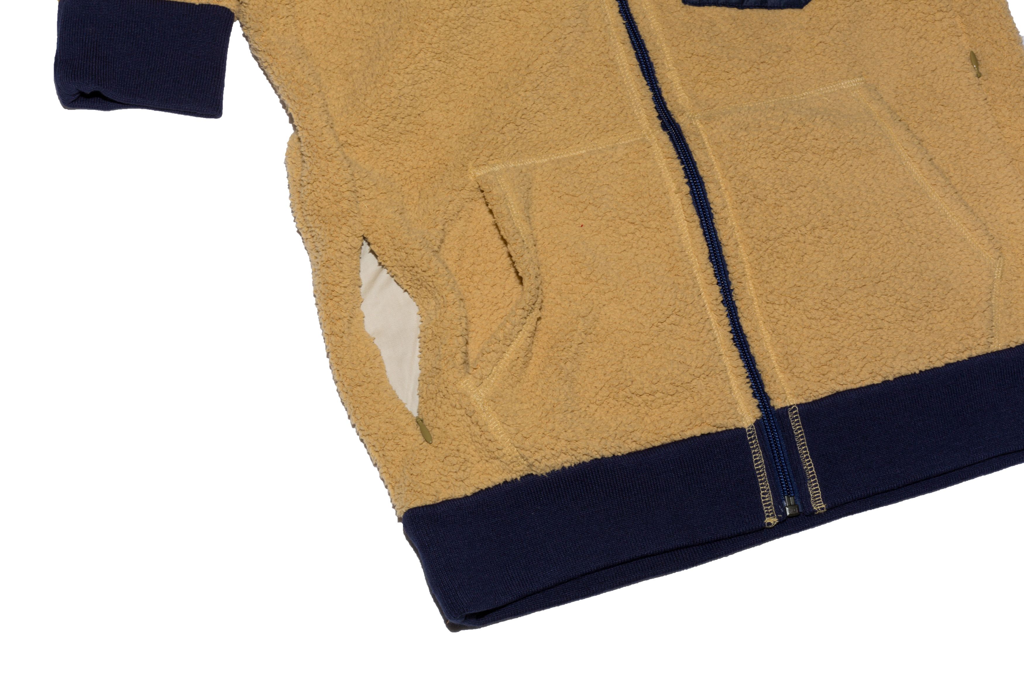 Sasquatchfabrix GOLD SHERPA ZIP POCKET HOODIE Size US S / EU 44-46 / 1 - 4 Thumbnail