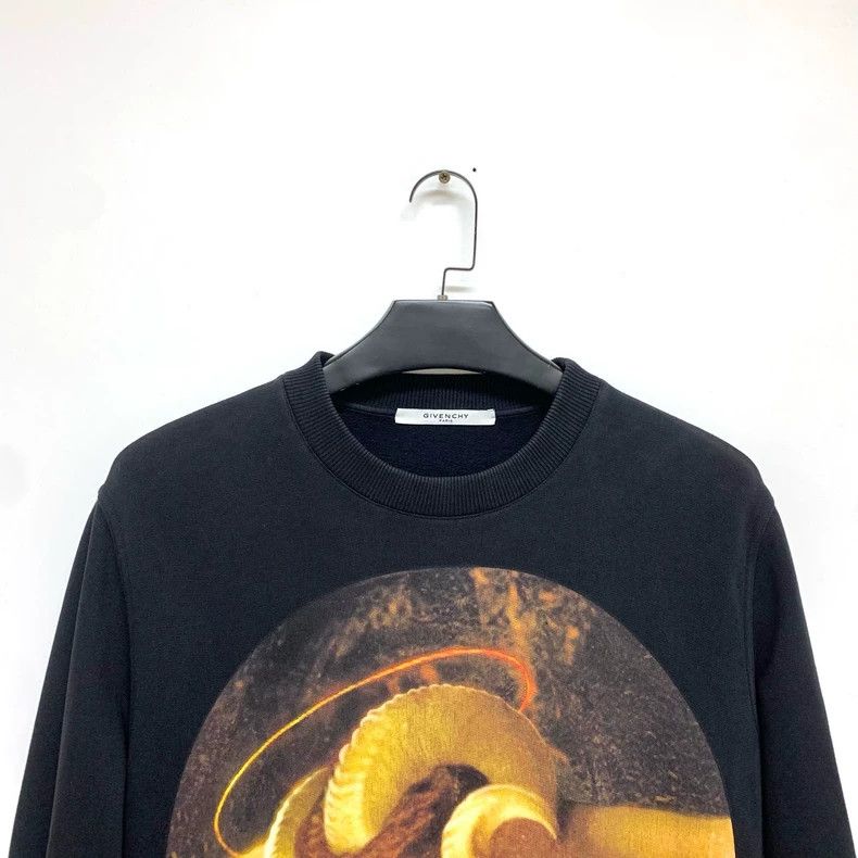 Givenchy Givenchy Black Horned Madonna Hoodie 2506-Nextarrow Size US M / EU 48-50 / 2 - 5 Thumbnail