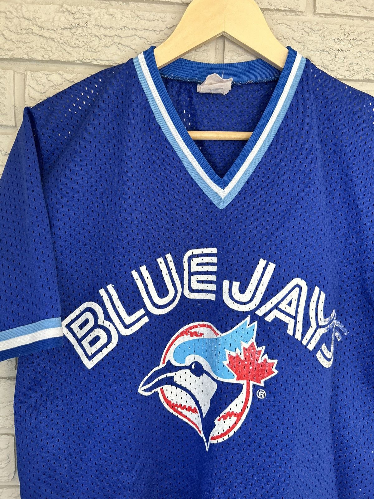 MLB Vintage 90s Toronto Blue Jays Ravens Mesh Jersey Size US S / EU 44-46 / 1 - 2 Thumbnail