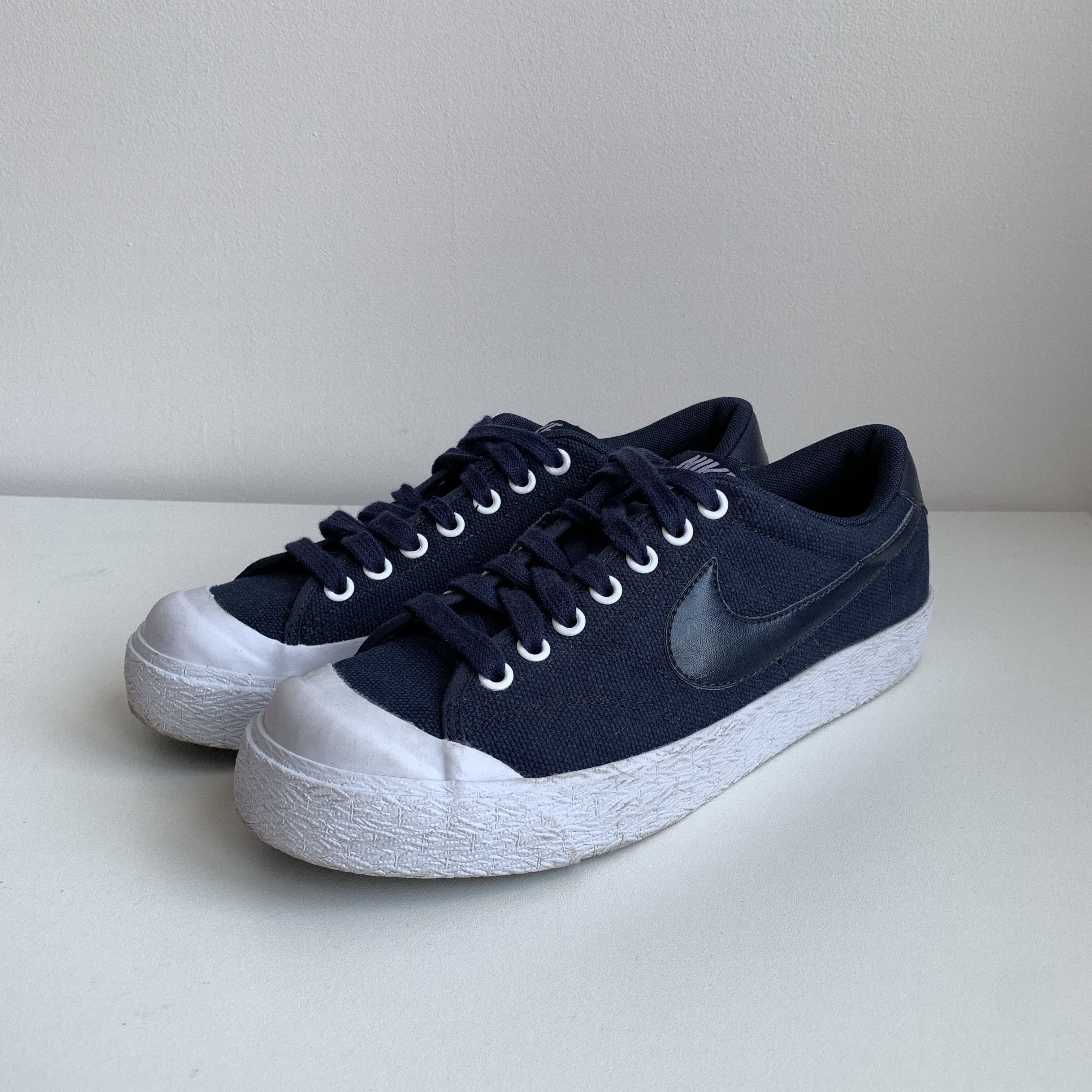 Nike Nike All Court Low Blue Sneakers Size US 7 / EU 40 - 3 Thumbnail