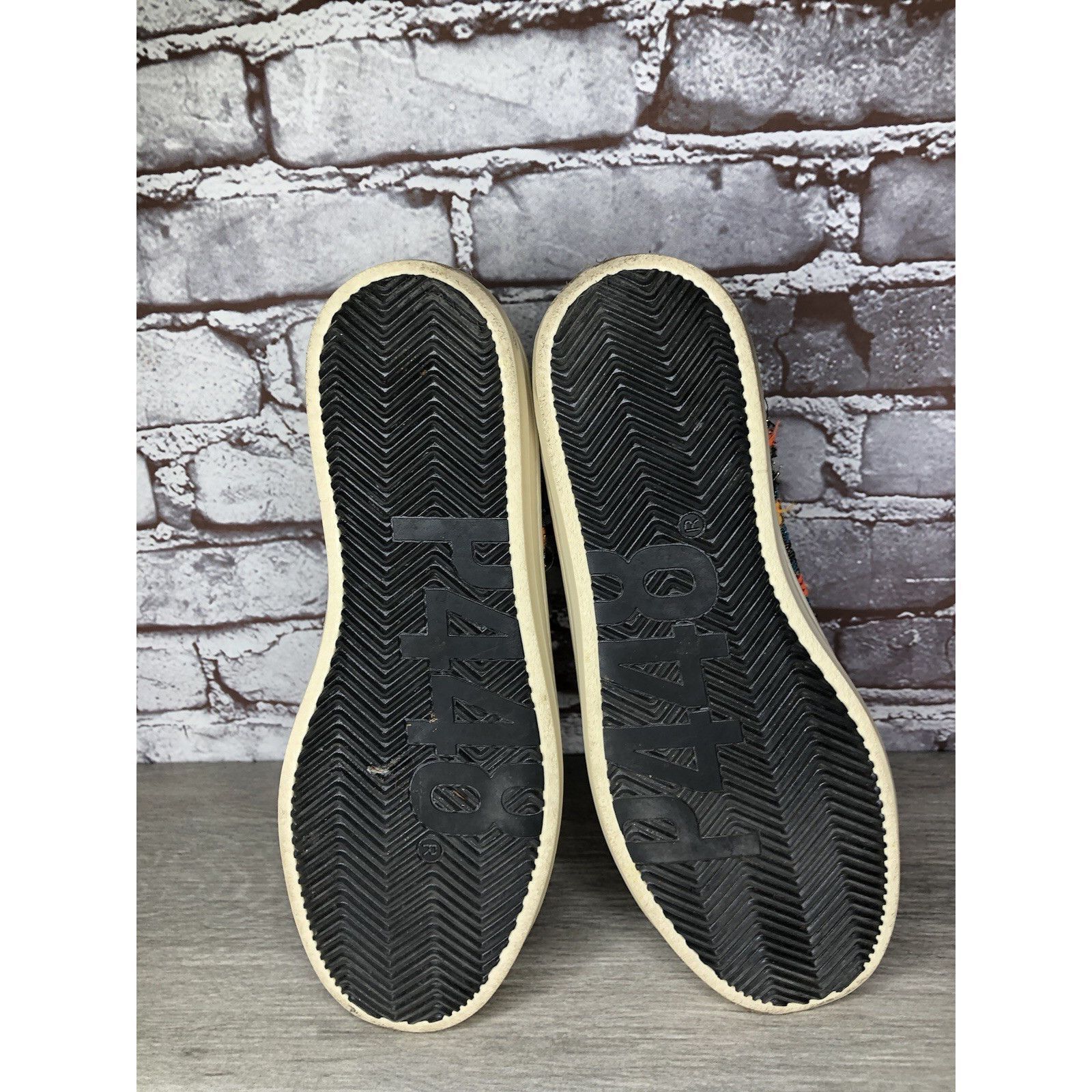 P448 P448 Skate Malhia Sneakers White Leather Lace Up High Top Sh Size US 10.5 / IT 40.5 - 11 Thumbnail