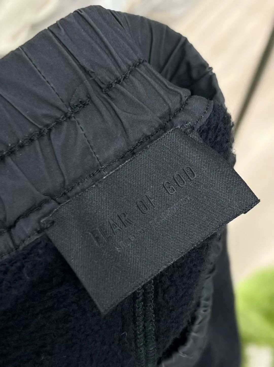 Fear of God Fear of God 6TH Faded Wash Black Jogger Pants Size 32" / US 10 / IT 46 - 6 Thumbnail