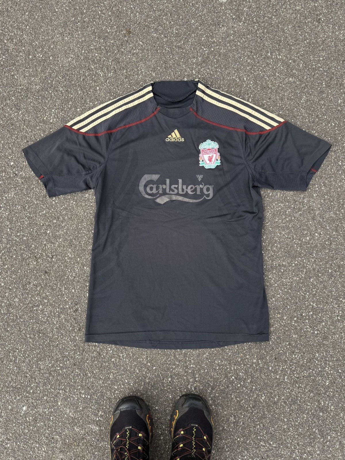Adidas Vintage Y2K Liverpool 2009 Soccer Rare Blokecore Jersey Size US M / EU 48-50 / 2 - 3 Thumbnail