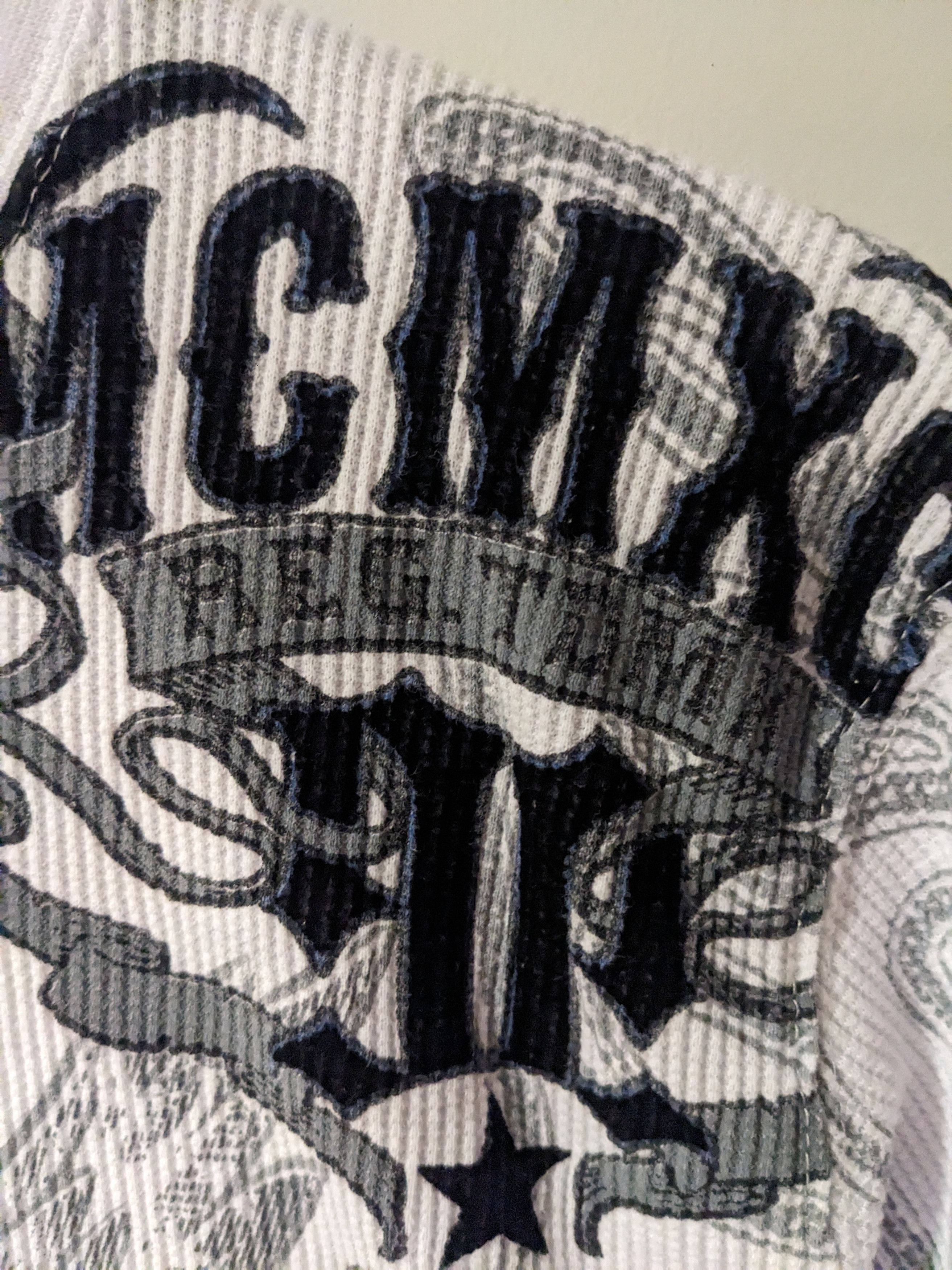 Affliction × Southpole × Vintage Vintage Y2K South Pole Affliction InspoThermal Long-Sleeve Size US L / EU 52-54 / 3 - 3 Thumbnail