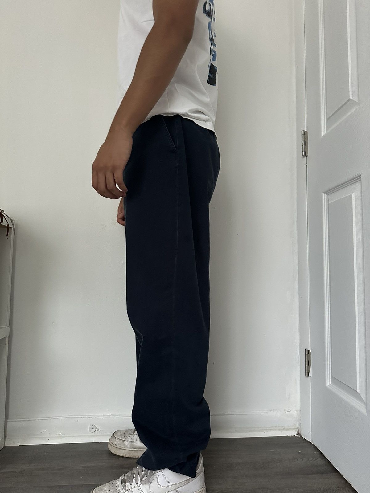 Polo Ralph Lauren Polo Ralph Lauren Classic Polo Chino Pants Denim Navy Blue Size US 35 - 5 Thumbnail