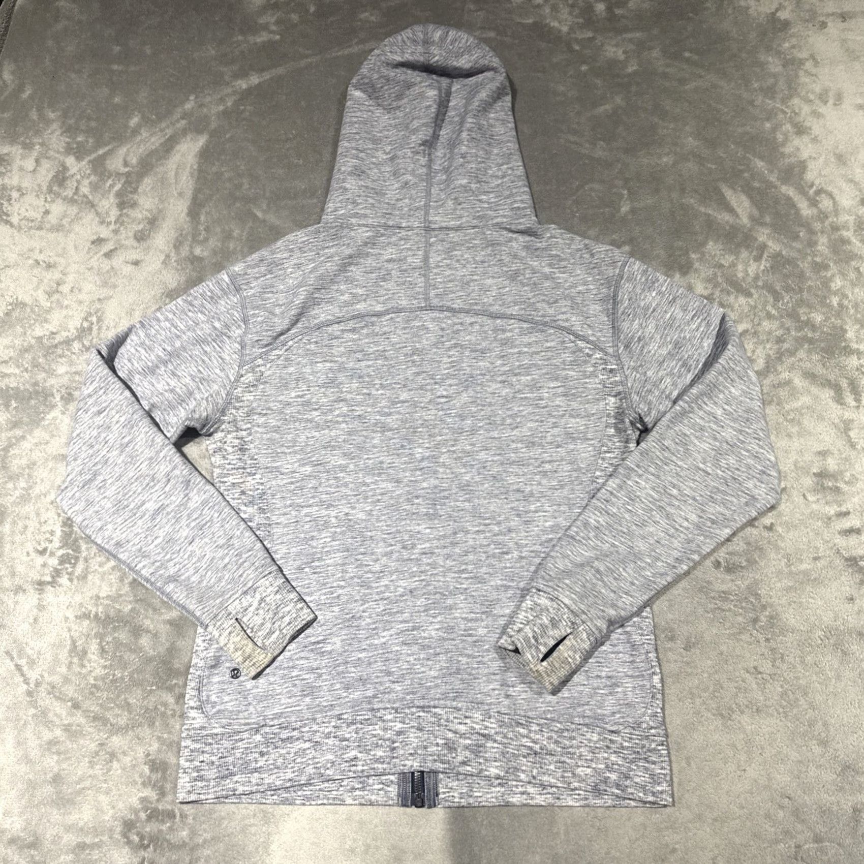 Lululemon Lululemon Scuba Hoodie Women 12 Heathered Core Medium Gray Light Cotton Fleece Full Zip Hoodie Women Size XL / US 12-14 / IT 48-50 - 6 Thumbnail