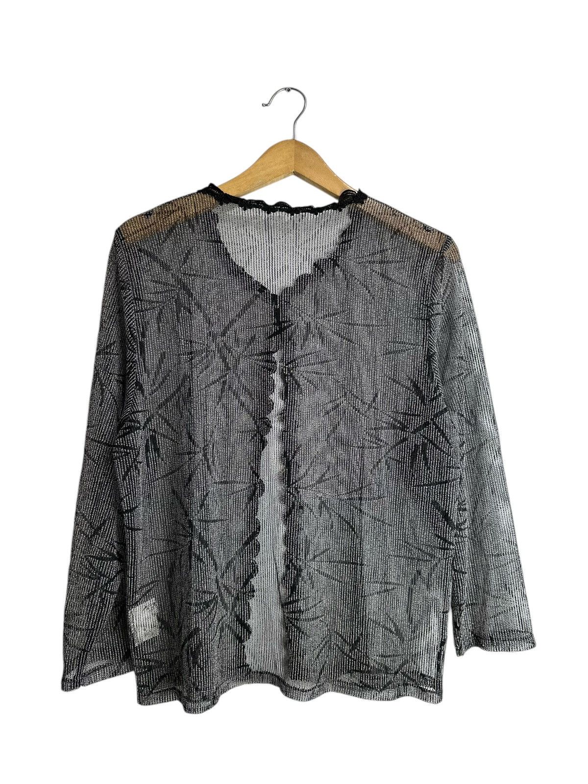 Yohji Yamamoto 2000s UNDEFINED TRANSPARENT Shirt ISSEY YOHJI STYLE Size M / US 6-8 / IT 42-44 - 5 Thumbnail