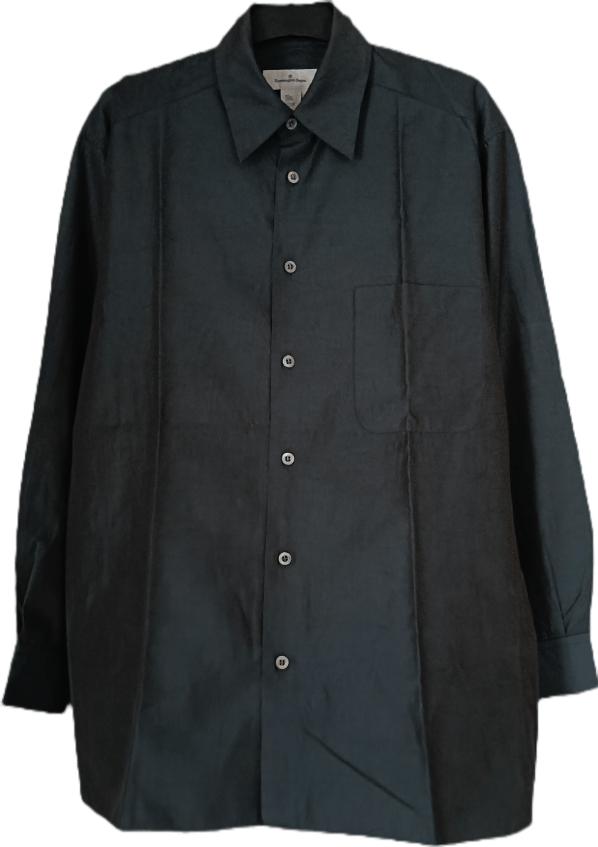 Ermenegildo Zegna Ermenegildo zegna crinkle dress shirt Size US M / EU 48-50 / 2 - 1 Thumbnail
