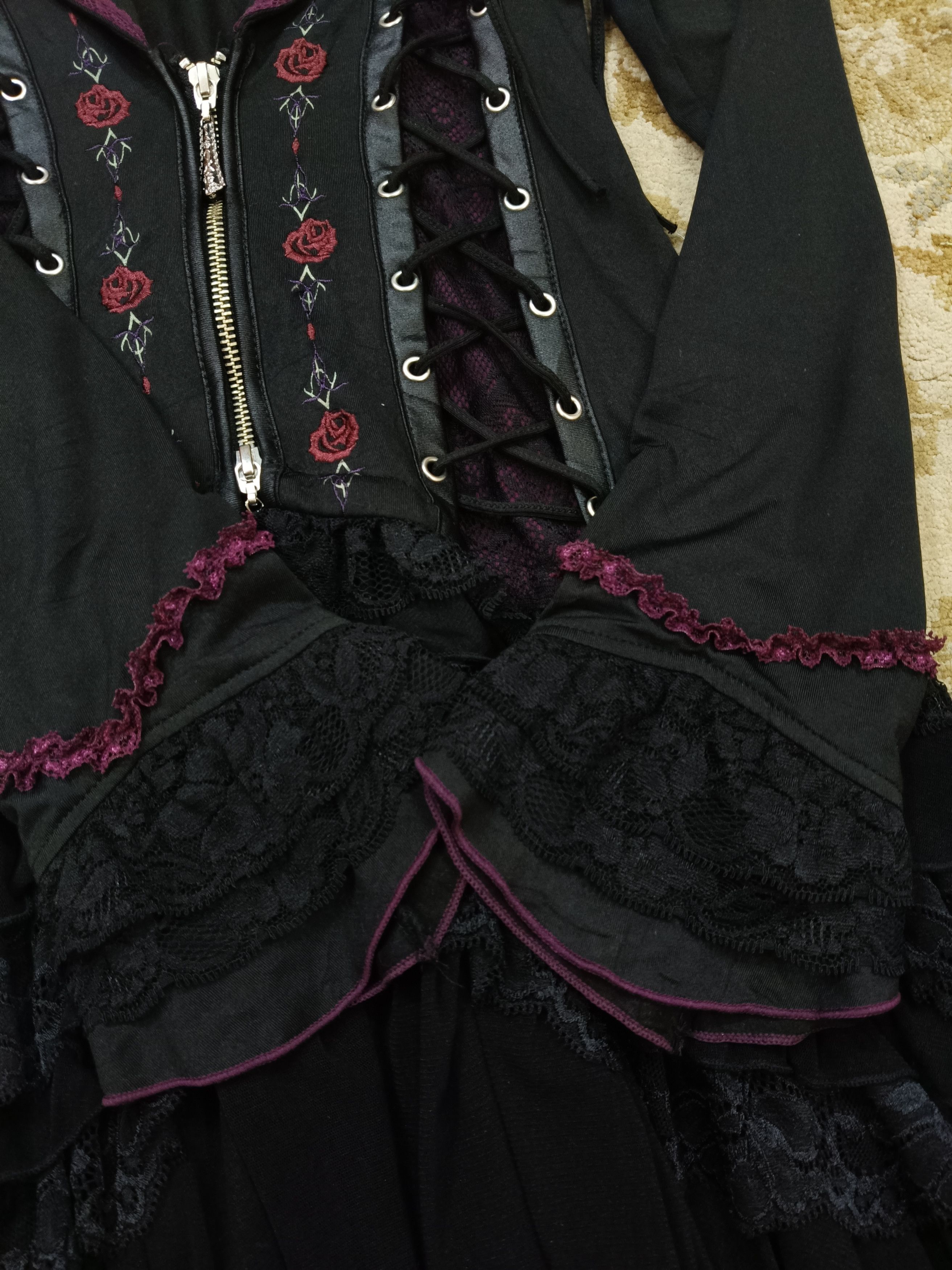 Japanese Brand Ozzcroce Punk Dress mad punk Size S / US 4 / IT 40 - 4 Thumbnail