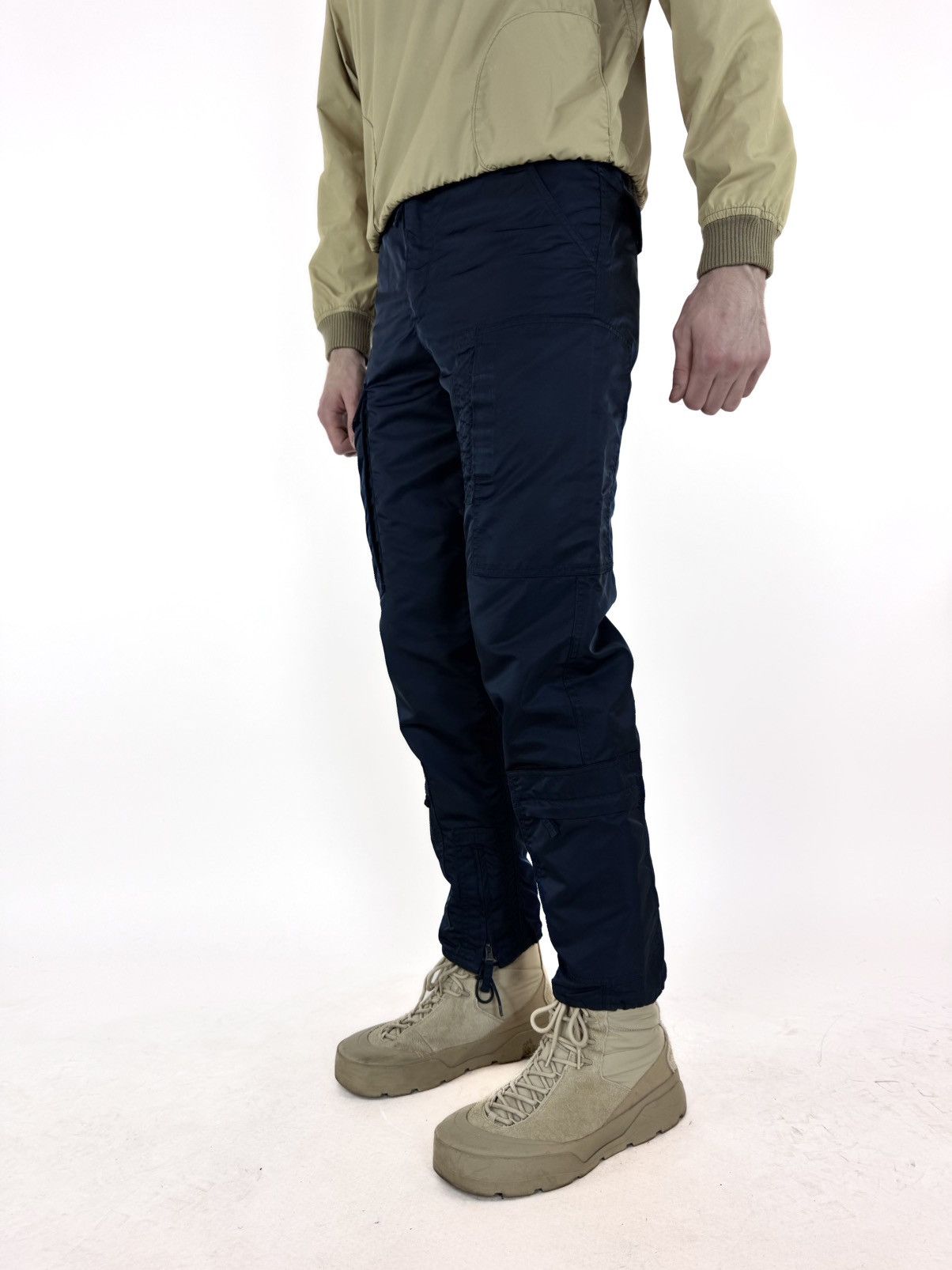 Schott Schott NYC Cargo Pants Vintage aviation flight Size M/30 Size US 30 / EU 46 - 3 Thumbnail