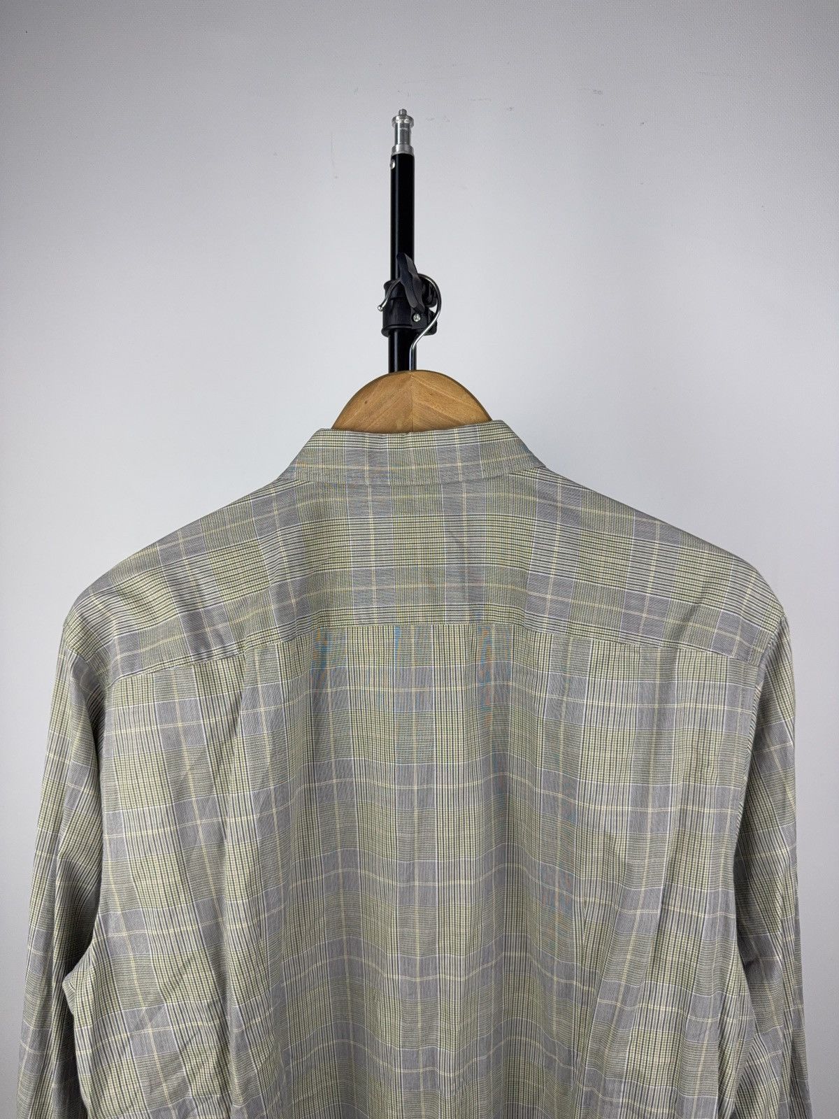 Designer × Hugo Boss BOSS Hugo Boss Plaid Button-Up Shirt Slim Fit Size L Size US L / EU 52-54 / 3 - 6 Thumbnail