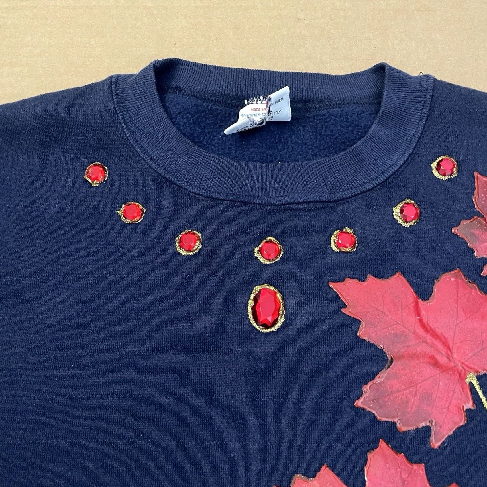 Wilson VINTAGE Wilson Sweatshirt Adult Large Blue Pullover 90s Logo Graphic Print Crew Neck Knits Size US L / EU 52-54 / 3 - 4 Thumbnail