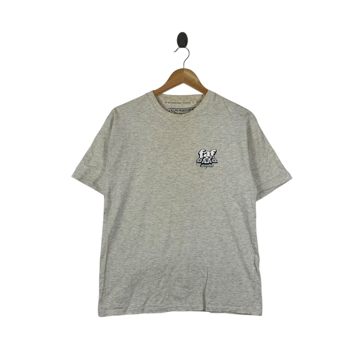 Vintage Vintage FAF FEEL THE AIR Fine Wave Surf Tee Shirt Top Size US M / EU 48-50 / 2 - 2 Thumbnail