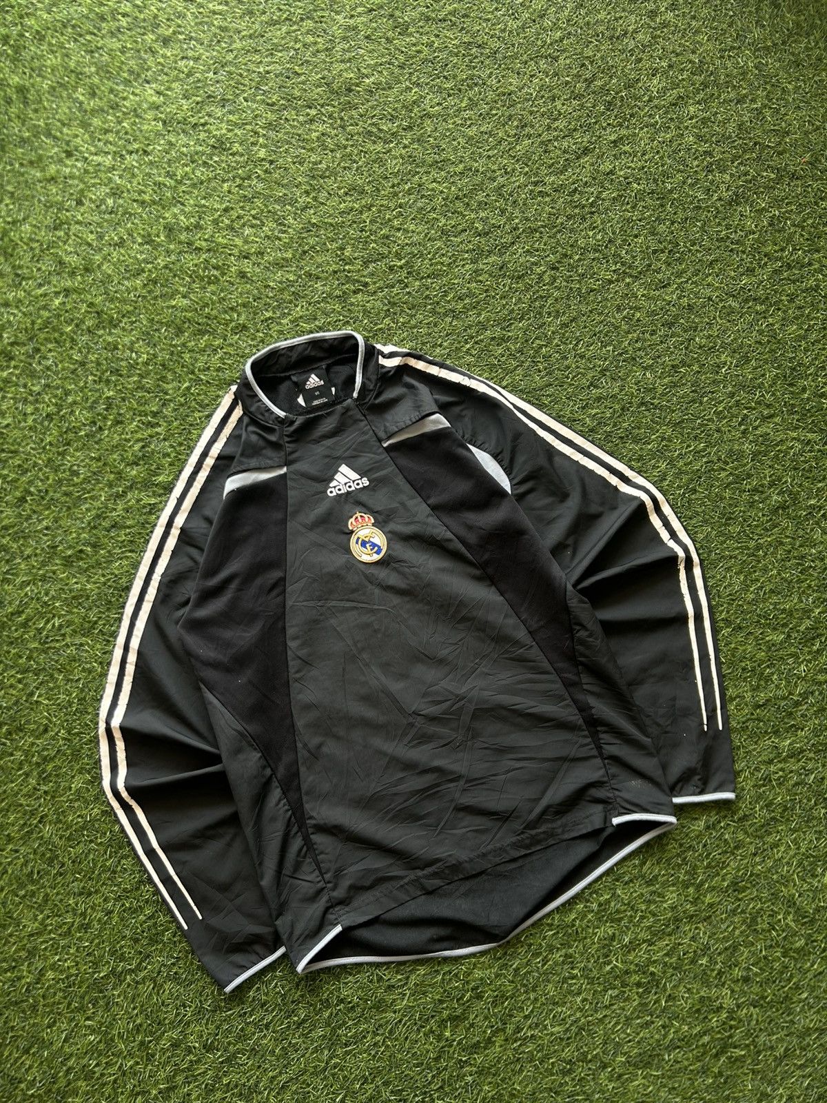 Adidas Vintage Real Madrid Adidas Training Drill Top Size US M / EU 48-50 / 2 - 3 Thumbnail