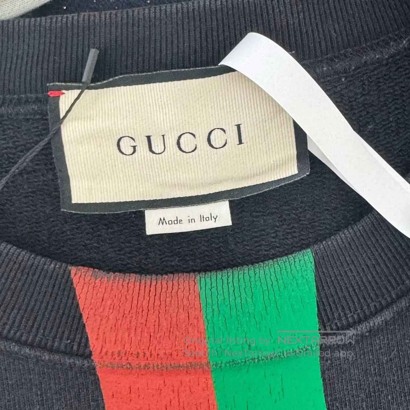 Gucci gucci fake logo sweatshirt size small. Size US S / EU 44-46 / 1 - 2 Thumbnail
