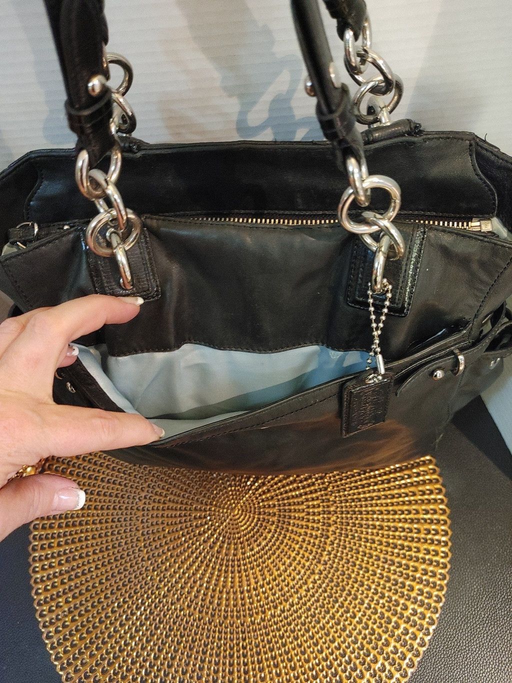 Coach Coach Madison Collette Leather Bag 16430 Size ONE SIZE - 10 Thumbnail