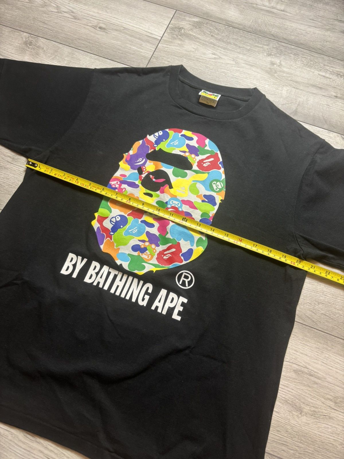 Bape Bape Multi camo milo shirt Size US L / EU 52-54 / 3 - 8 Thumbnail