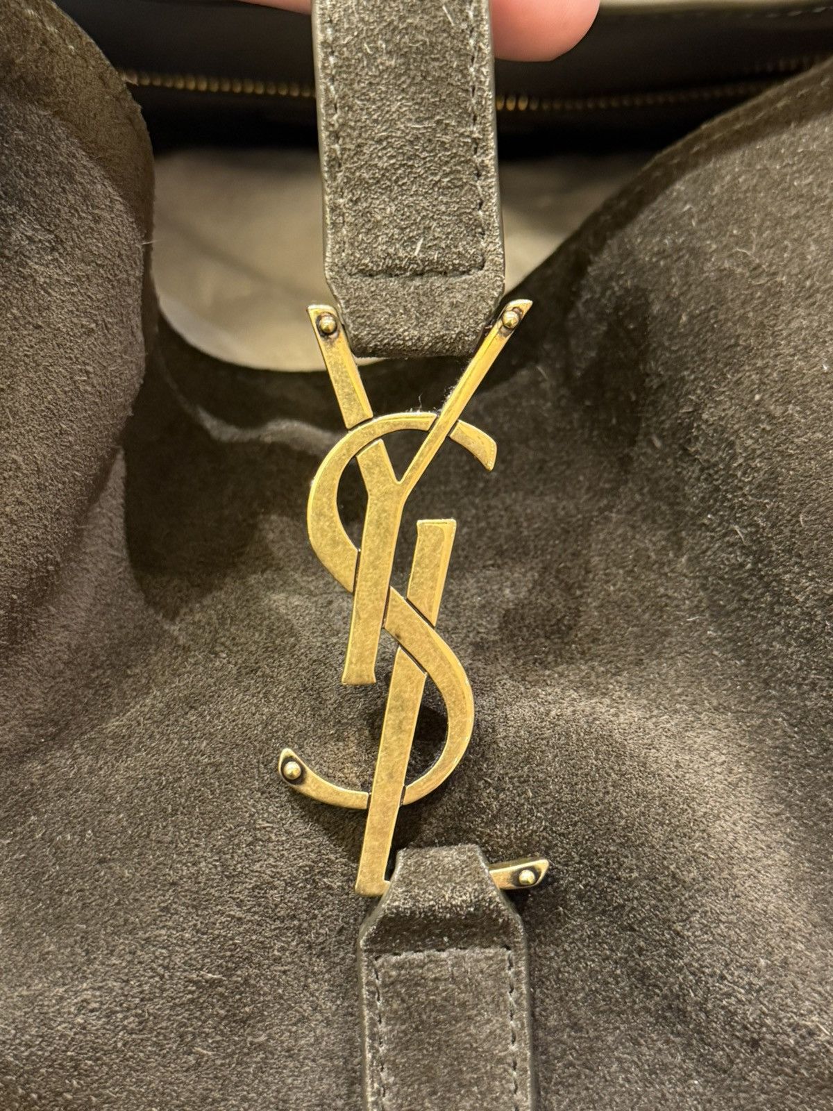 Saint Laurent Paris Saint Laurent Le 5 A 7 Bea Suede Size ONE SIZE - 6 Thumbnail