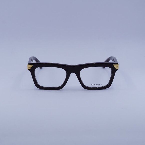 Bottega Veneta Bottega Veneta BV1059O 003 Eyeglasses Burgundy 51mm Frame Size ONE SIZE - 3 Thumbnail