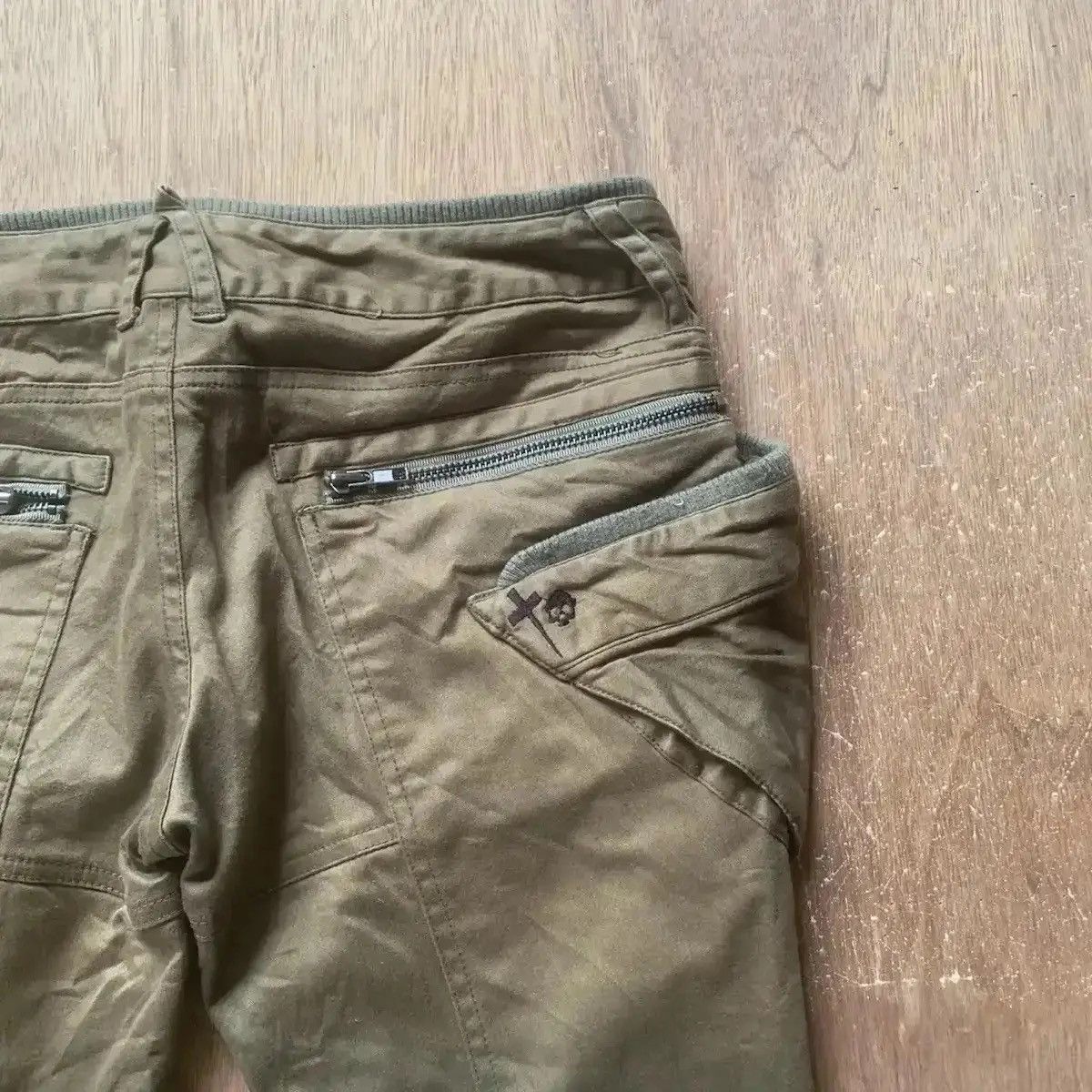 Japanese Brand VTG BARAK DENIM STRETCHABLE SKINNY ZIPPER LEG TROUSERS PANTS Size US 28 / EU 44 - 14 Thumbnail