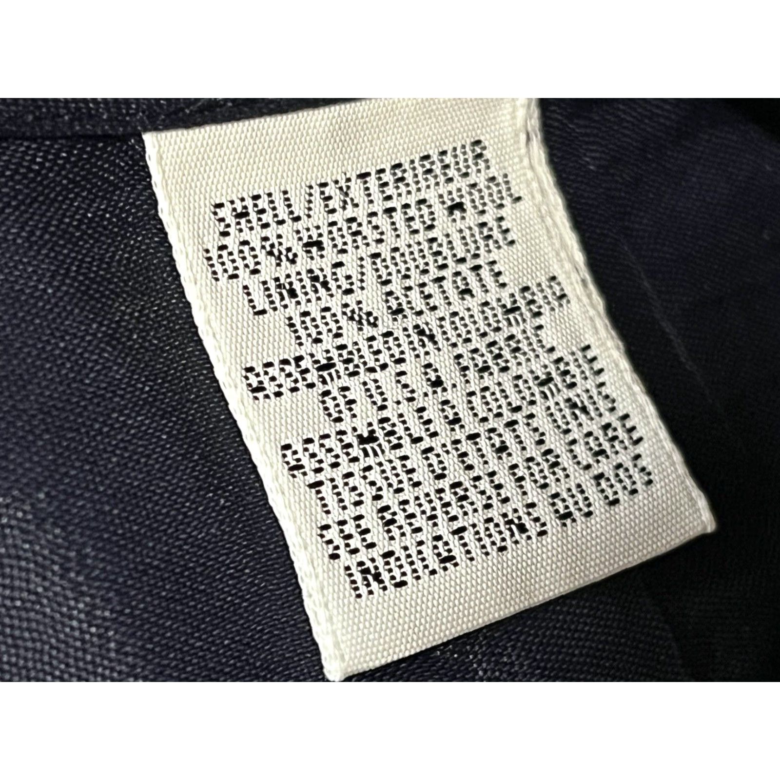 Talbots VINTAGE Talbots Dress Pants Navy 100% Worsted Wool Size 8P Petites Tapered VGUC Women 8P Pants Size 30" / US 8 / IT 44 - 6 Thumbnail