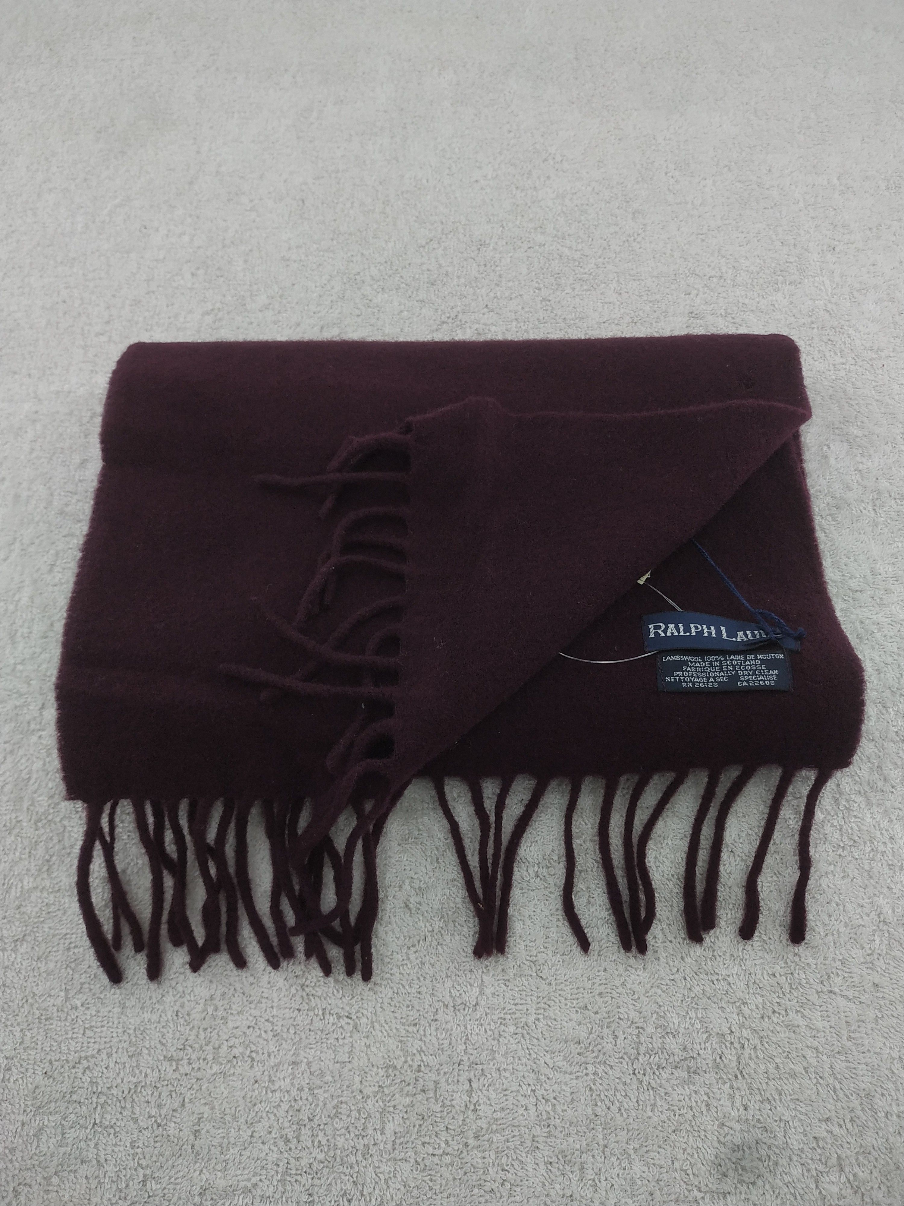 Ralph Lauren Vintage Ralph Lauren Scarf/Muffler/Neckwear MF221 Size ONE SIZE - 4 Thumbnail