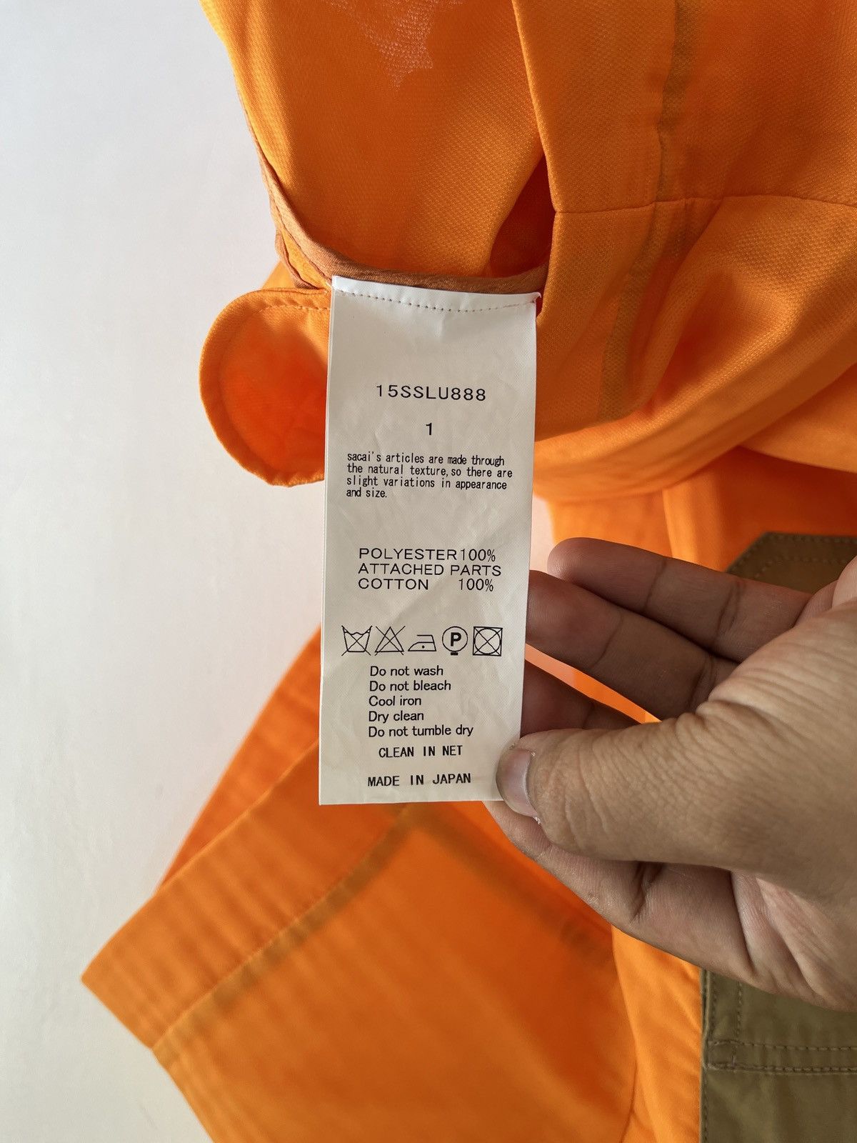 Japanese Brand × Sacai SS15 Linen Pocket Mid Dress Size S / US 4 / IT 40 - 8 Thumbnail