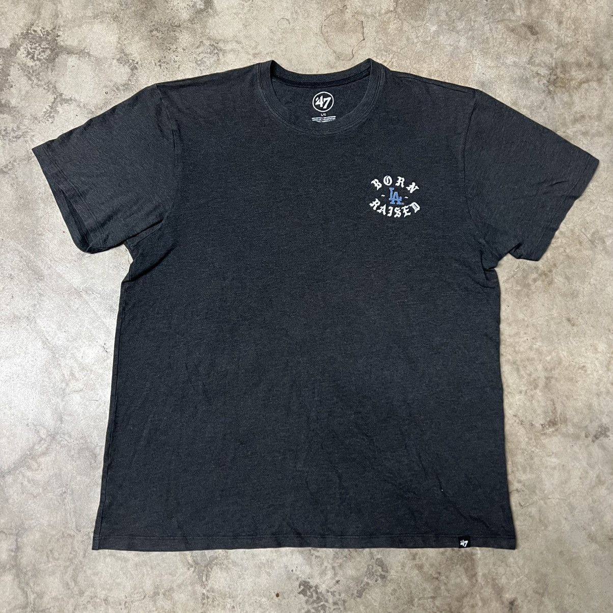 47 Brand × Born X Raised 2020 Born x Raised Los Angeles Dodgers World Series T-Shirt Size US L / EU 52-54 / 3 - 5 Thumbnail