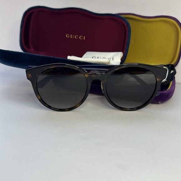 Gucci 💯 - New Authentic Gucci GG0416SK00355 GG0416SK Ladies Sungl Size ONE SIZE - 10 Thumbnail