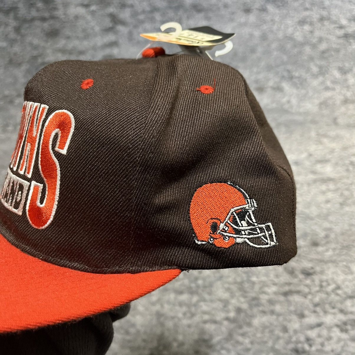 Drew Pearson Vintage 90s Cleveland Browns Drew Pearson Snapback Hat NEW Size ONE SIZE - 3 Thumbnail