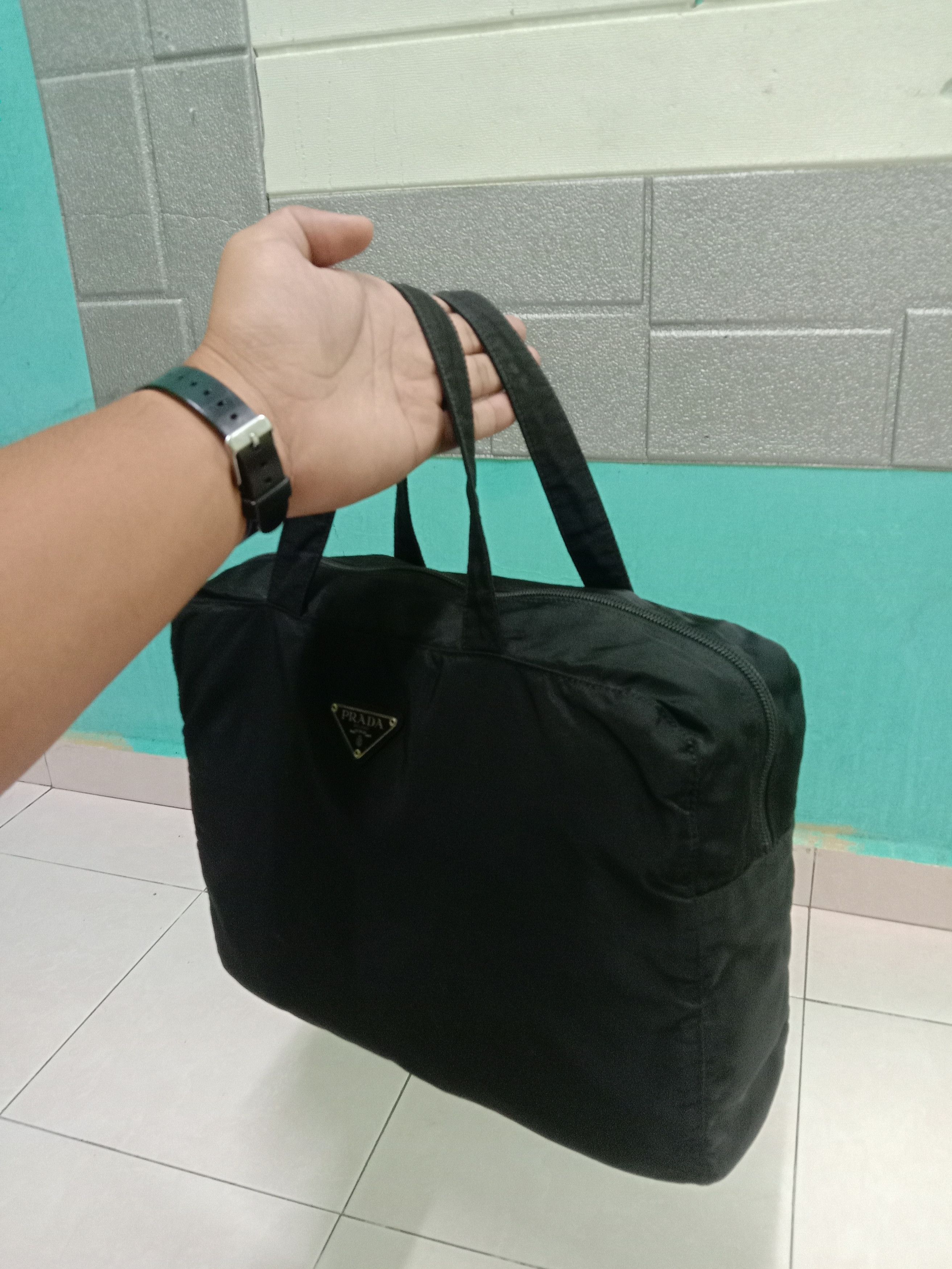 Prada Authentic Prada Boston Bag Size ONE SIZE - 10 Thumbnail