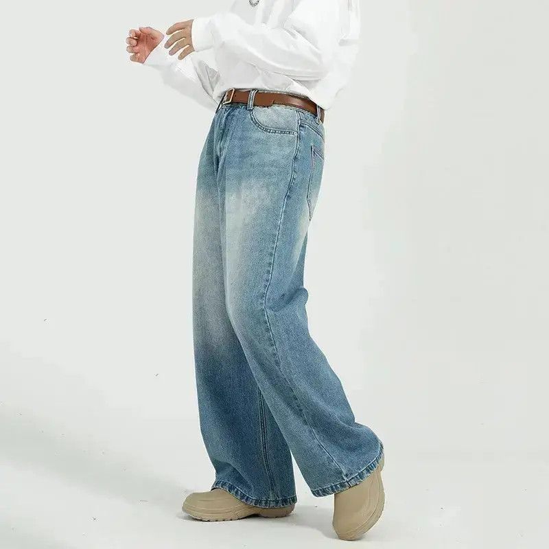 Japanese Brand Casual Bottom Straight Denim Size US 32 / EU 48 - 6 Thumbnail