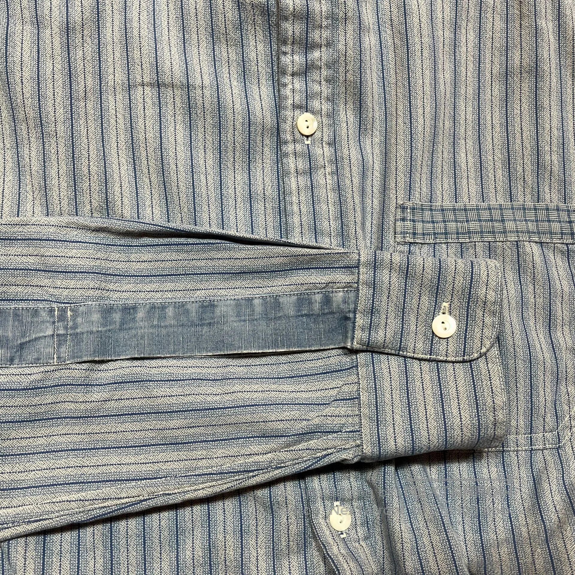 RRL Ralph Lauren RRL Striped Panel Shirt by Ralph Lauren. Size US M / EU 48-50 / 2 - 6 Thumbnail