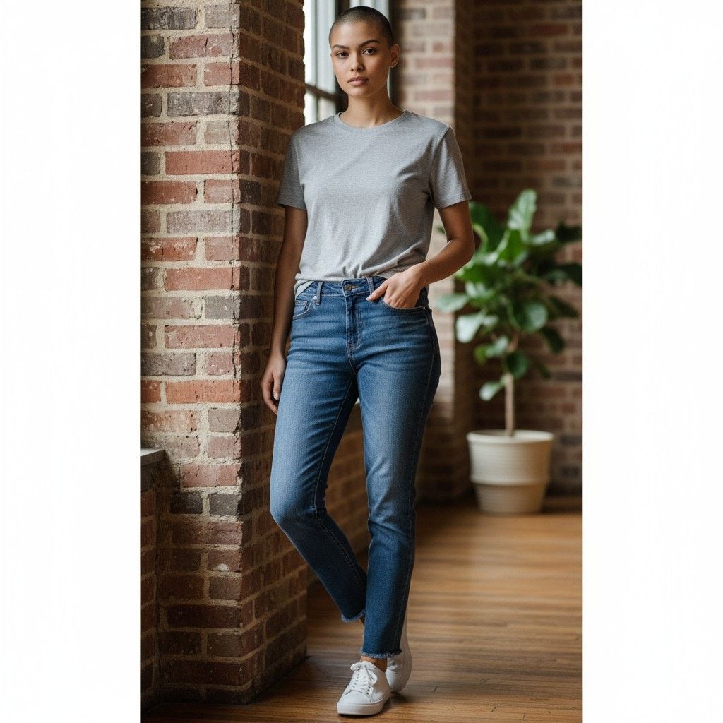 Seven 7 Seven7 Y2K Ankle Freyed Jeans Women Sz 4 Size 27" / US 4 / IT 40 - 1 Thumbnail