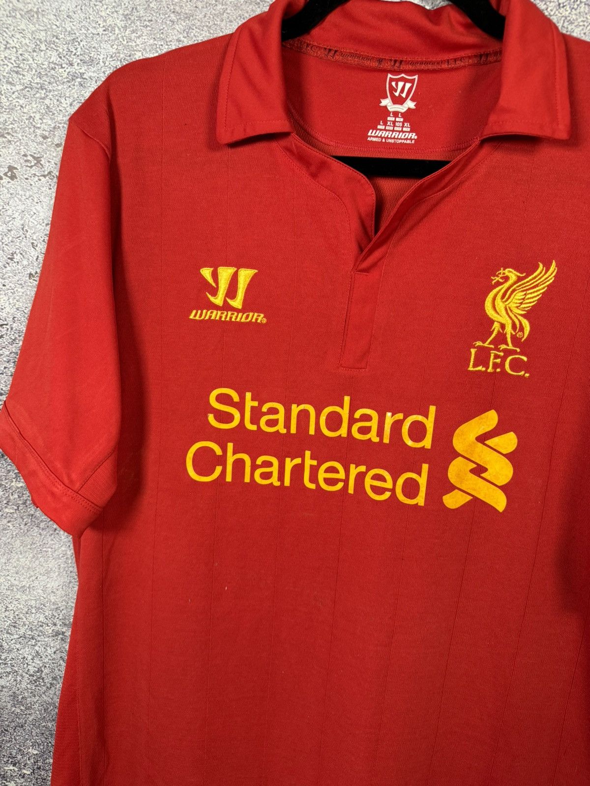 Vintage × Warrior Vintage Liverpool 2012/13 Warrior Soccer Jersey Large Size US L / EU 52-54 / 3 - 4 Thumbnail