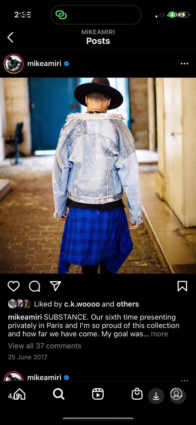 Amiri Amiri 18SS Reconstructed Trucker Size US S / EU 44-46 / 1 - 7 Thumbnail