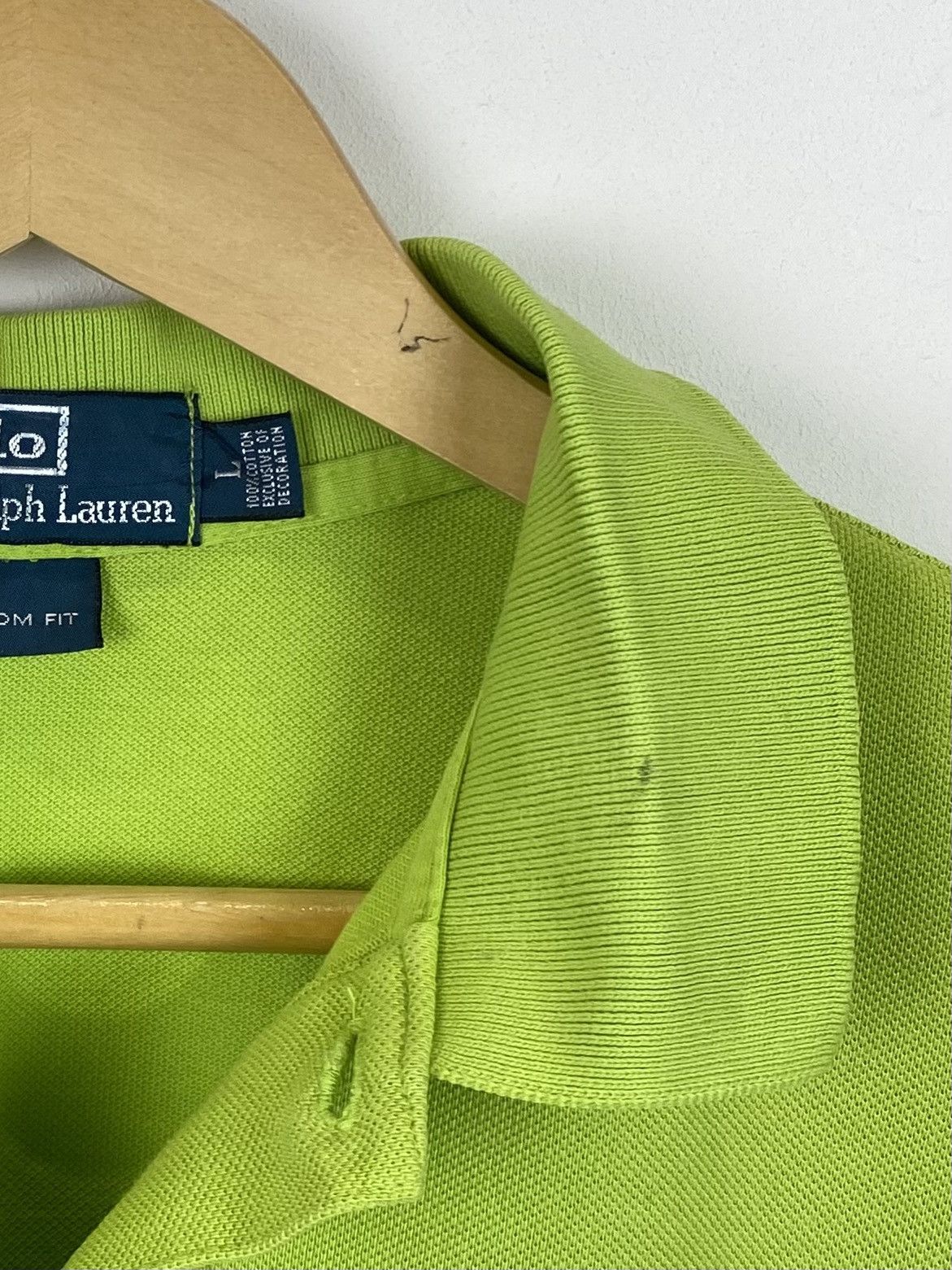 Polo Ralph Lauren Vintage Polo Ralph Lauren Polo Buttons Shirt Custom Fit Men Size US L / EU 52-54 / 3 - 5 Thumbnail