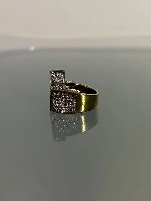 Japanese Brand × Vintage Rhinestone Star Ring (gold) Size ONE SIZE - 2 Thumbnail
