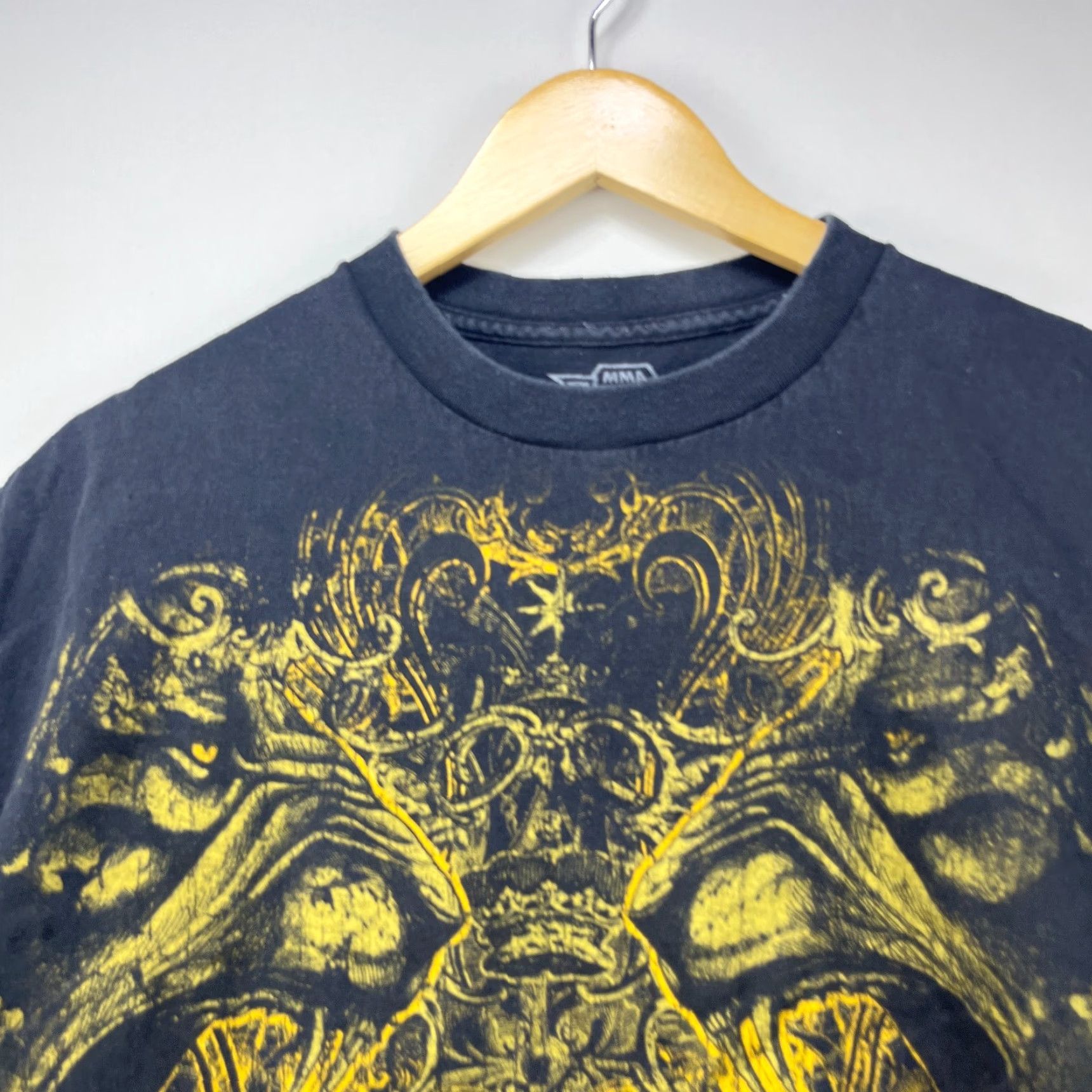 Vintage VINTAGE MMA ELITE T-Shirt XL Black Lion Art Jesse Pinkman Mens Size US XL / EU 56 / 4 - 3 Thumbnail