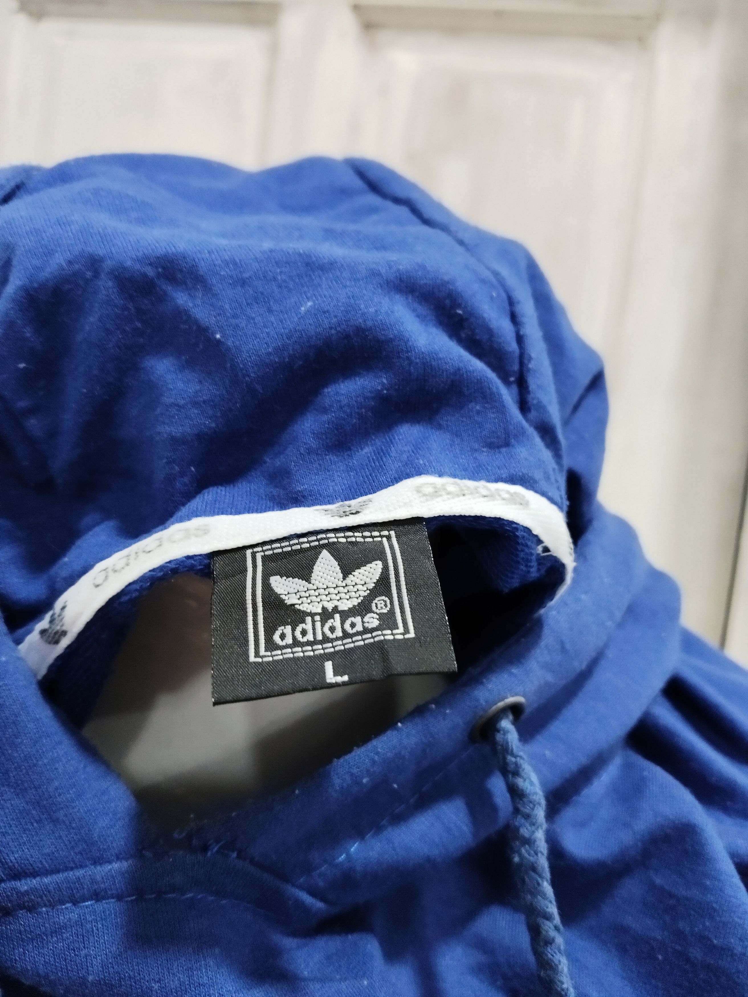 Adidas × Vintage Vintage 90s Adidas Big Logo Made in Germany Size US L / EU 52-54 / 3 - 6 Thumbnail