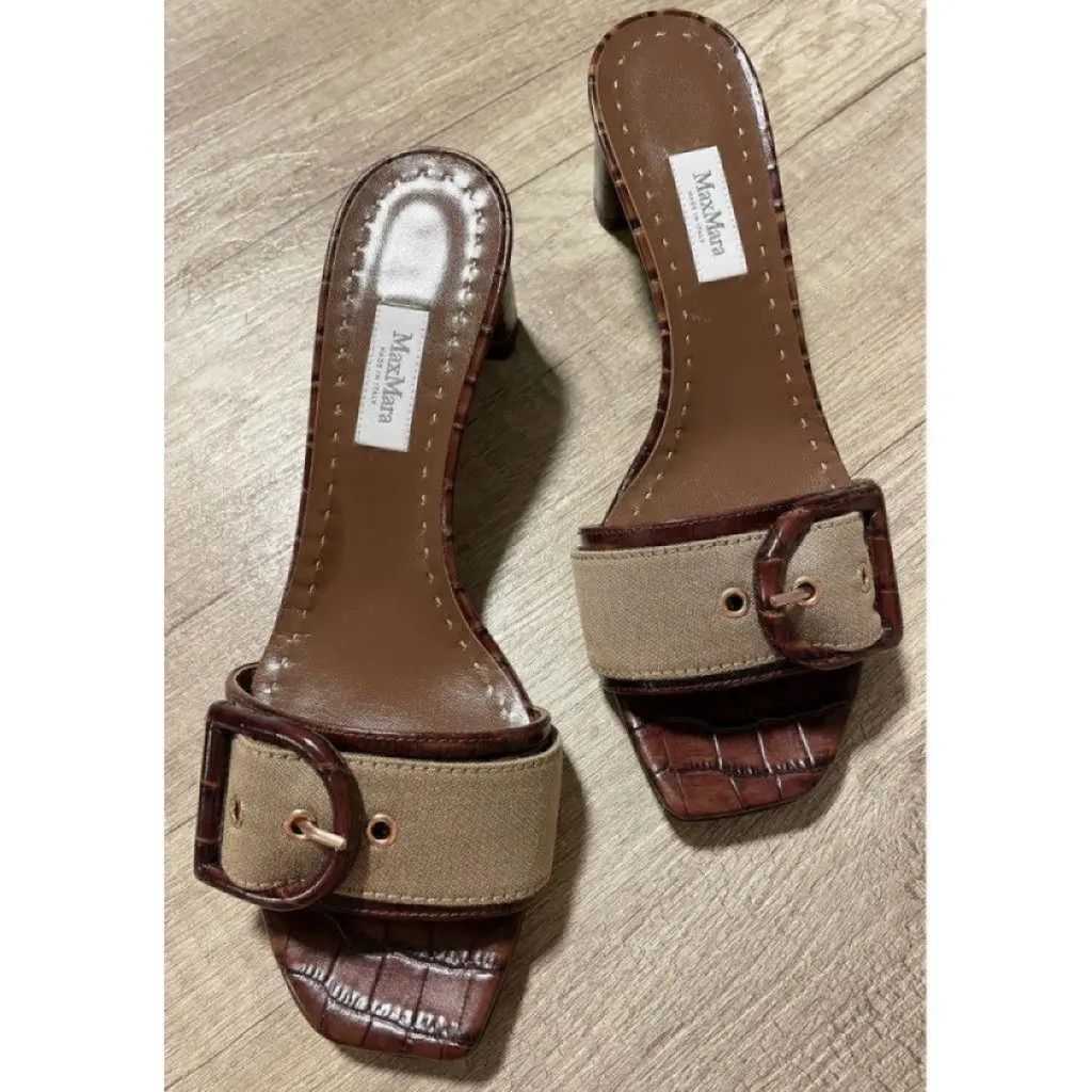 Max Mara Mules, Max Mara Size US 8.5 / IT 38.5 - 1 Thumbnail