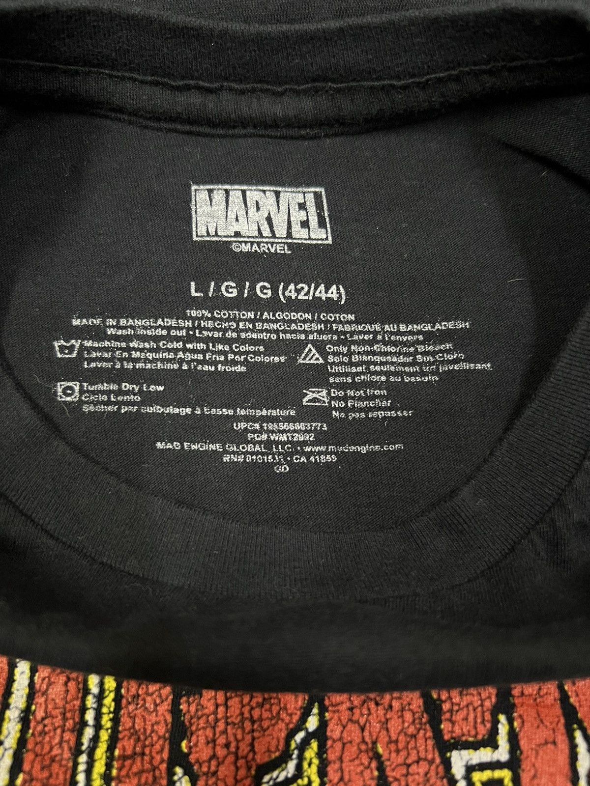 Marvel Comics Spider-Man My Spidey-Sense Is Tingling T-shirt Size US M / EU 48-50 / 2 - 4 Thumbnail