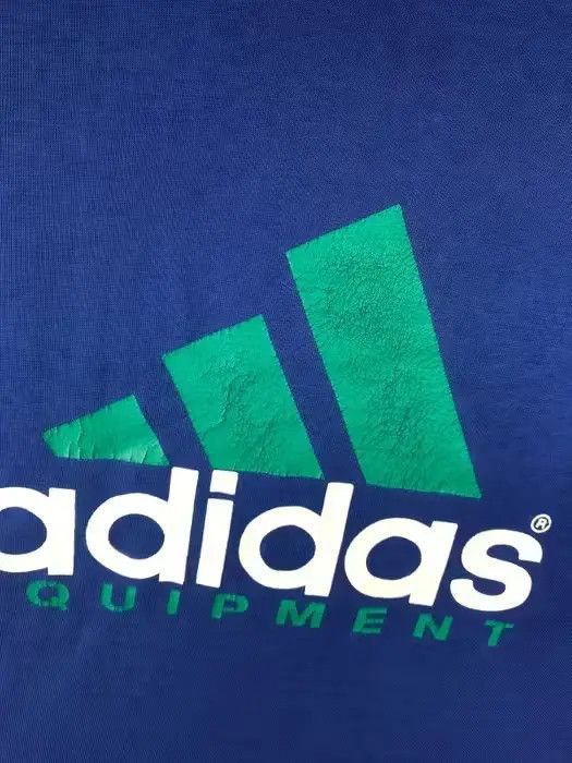 Adidas Vintage Adidas equipment T-shirt box logo size Large Size US L / EU 52-54 / 3 - 6 Thumbnail