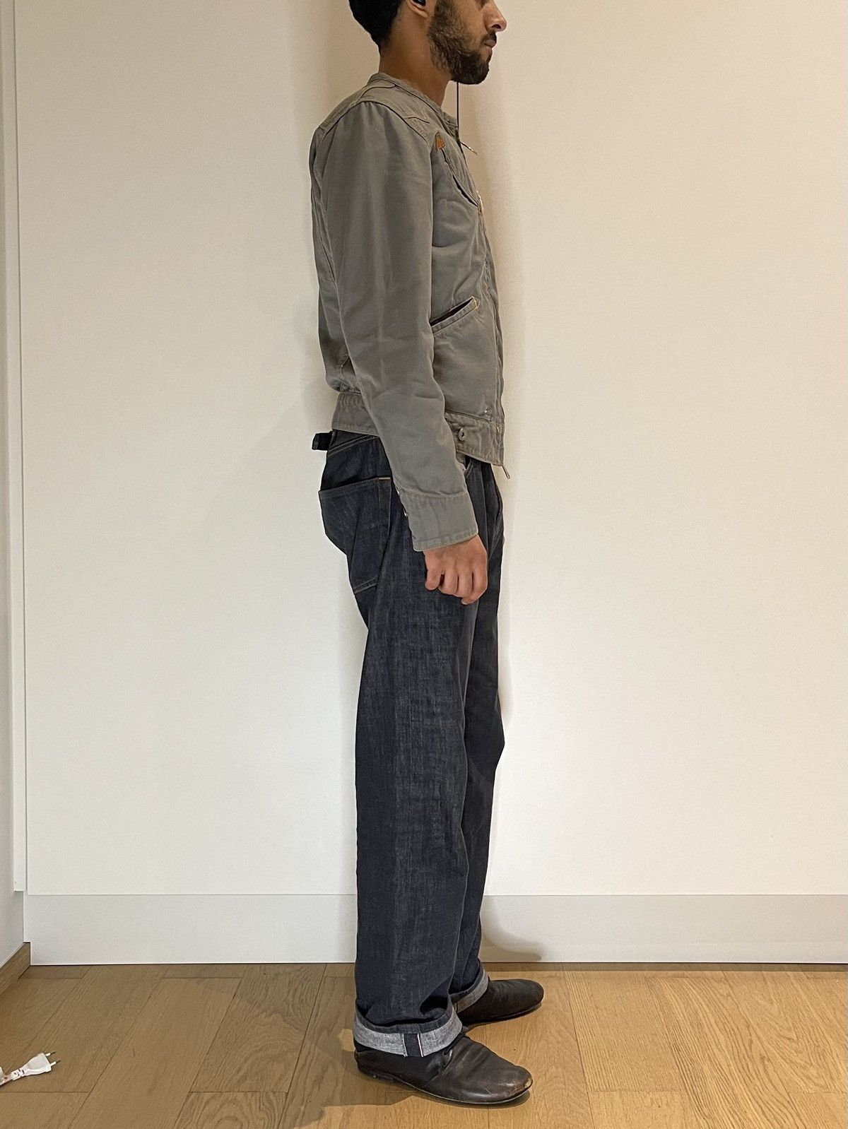 Number (N)ine Levi's Lefty Jean by Takahiro Kuraishi Cropped Zip Jacket Size US S / EU 44-46 / 1 - 14 Thumbnail