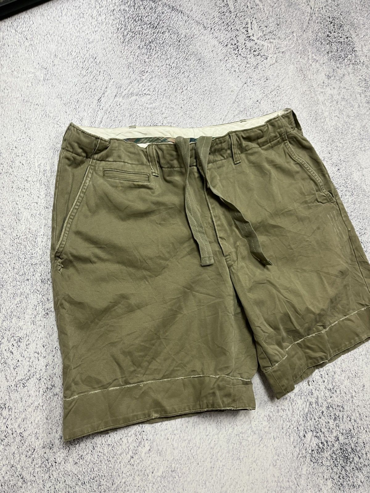 Polo Ralph Lauren Vintage Polo Ralph Lauren Military Cargo Shorts Baggy Y2k Size US 36 / EU 52 - 7 Thumbnail