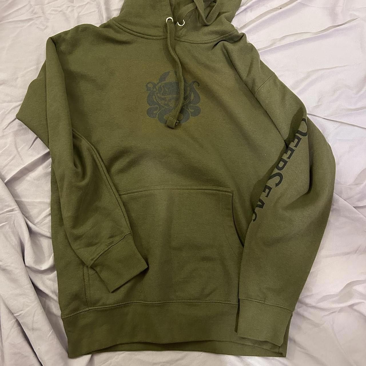 Designer Men's Green and Black Hoody Size US M / EU 48-50 / 2 - 1 Thumbnail