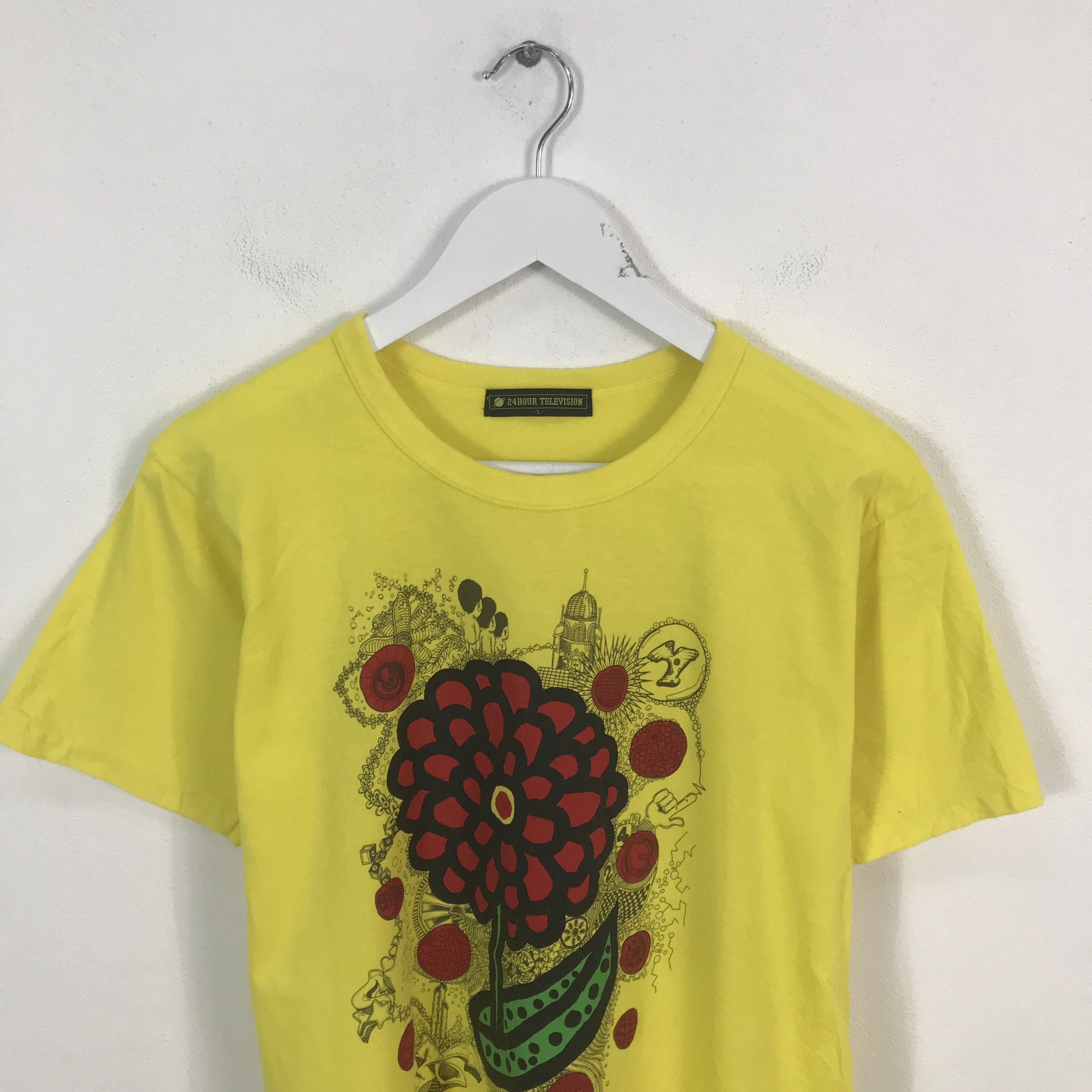 Japanese Brand Rare 24 Hour Television love forever t-shirt Size US L / EU 52-54 / 3 - 2 Thumbnail